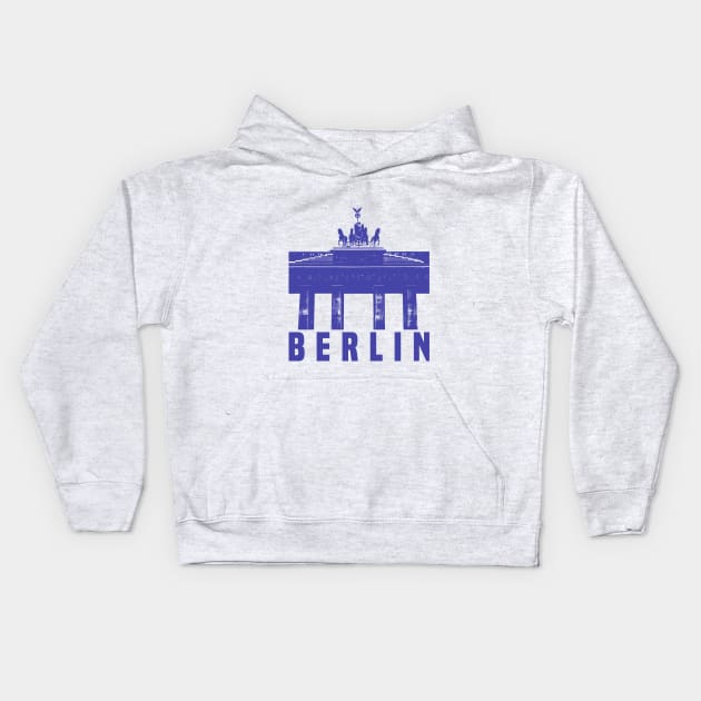 Berlin Kids Hoodie by Den Vector